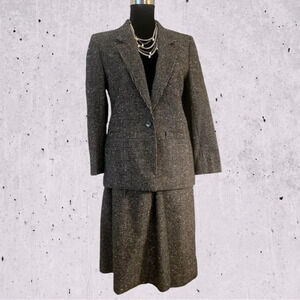 Vintage Pendleton Wool Skirt Suit